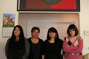 Governors' Tribal Advisor and Executive Secretary for the NAHC, Ms. Cynthia Gomez, Meets with CVMT