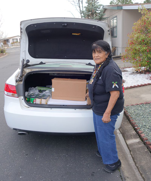 California Valley Miwok Tribe Delivers Food Supplies to Needy Tribal Families