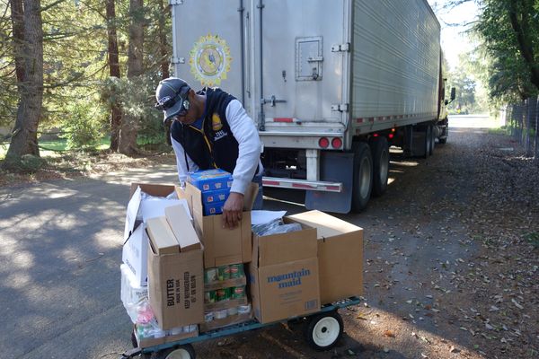 California Valley Miwok Tribe - March 2017 Food Distribution