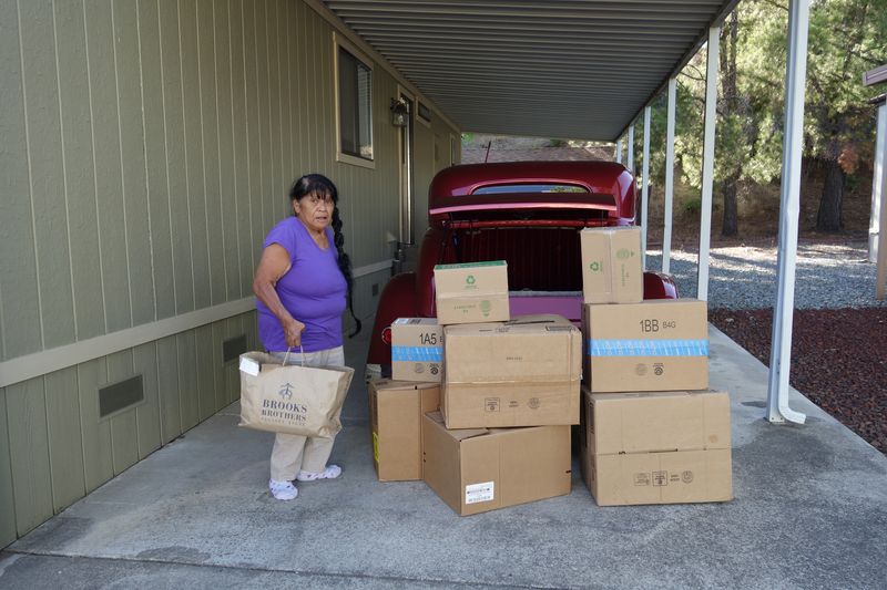 CVMT Hosts August Food Drive for Mother Lode Native Families - Mildred Burley
