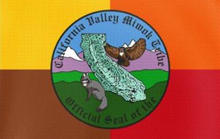 Logo of California Valley Miwok Tribe made by Anjelica Paulk