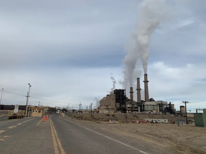 Four Corners Power Plant on the Navajo Nation in New Mexico.