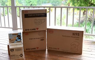 CVMT Receives Co-Vid Supplies to Address Tribal Families Safety
