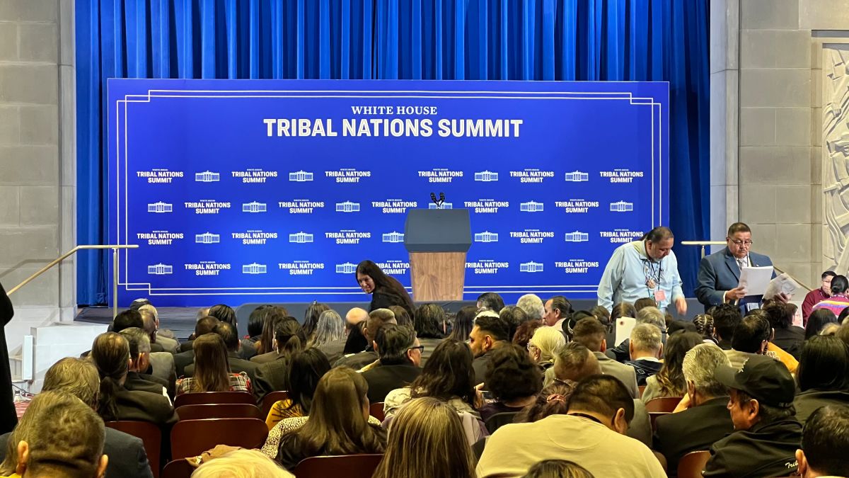 White House Tribal Nations Summit.