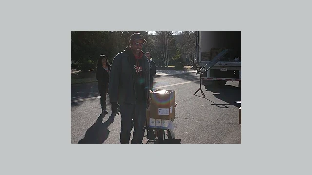 CVMT Celebrates First Food Distribution of 2012