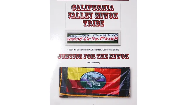 Stop the Eviction – Justice for the California Valley Miwok Tribe