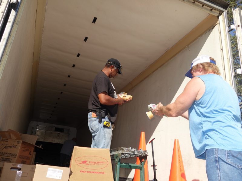 As seen here sometimes even the exchanging of even the smallest items can be a juggling act.