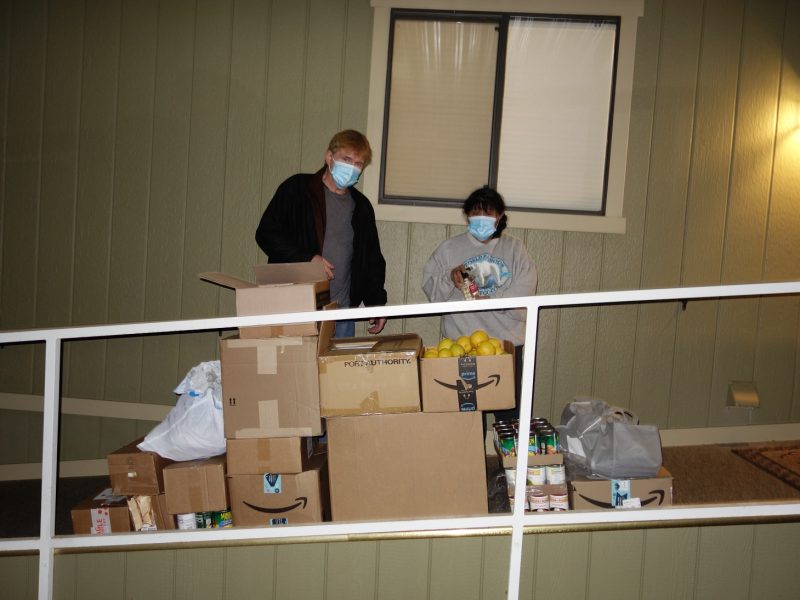 Big box of gifts, fresh fruit, lots of frozen meats, canned goods and Covid related supplies received by the tribe through working with the state of California made this a great late evening stop and a great way to finish out 2020.
Merry Christmas everyone.