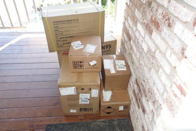 September 7th delivery that include product from Federal Emergency Services Agency, California Office of Emergency Services and private donations. Covid supplies for the California Valley Miwok Tribe.