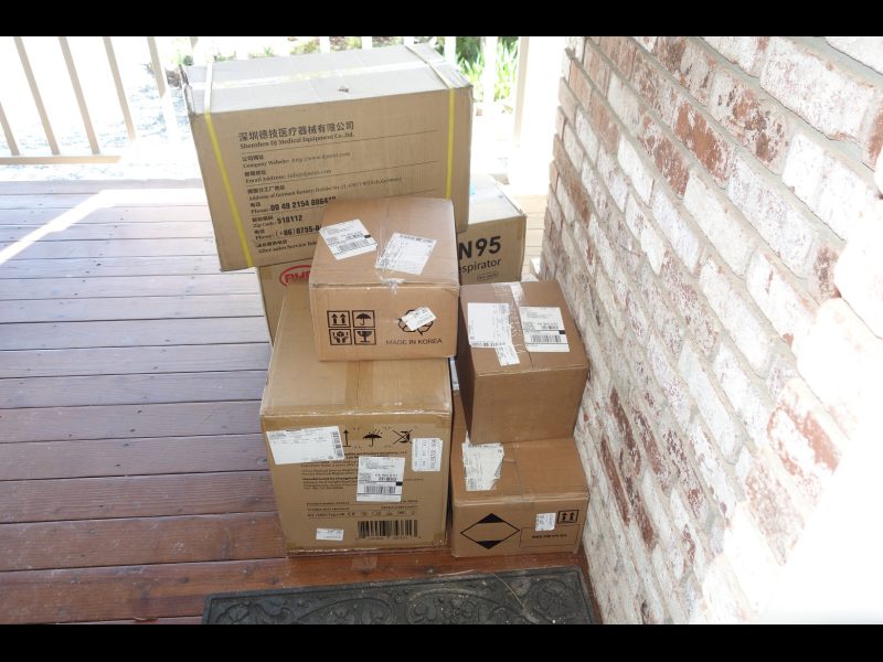 September 7th delivery that include product from Federal Emergency Services Agency, California Office of Emergency Services and private donations. Covid supplies for the California Valley Miwok Tribe.