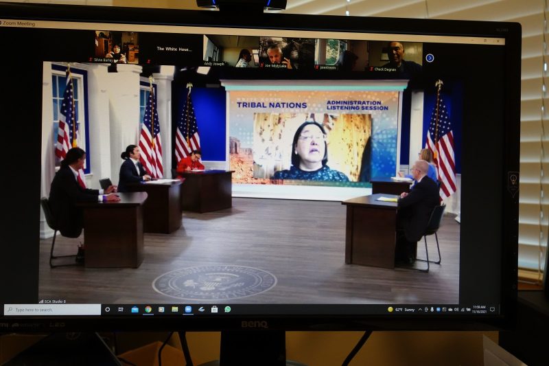 Administration official during White House Tribal Nations Summit 2021
