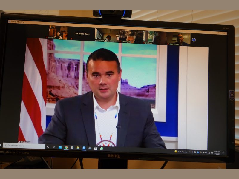 Administration official during White House Tribal Nations Summit 2021