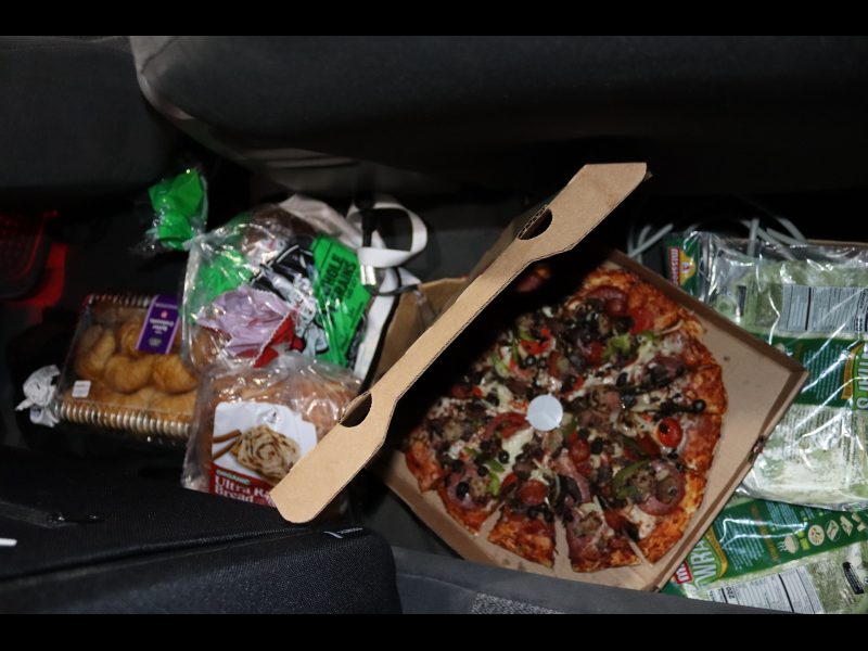 Various breads, tortillas and pizzas. Breads and pizzas for the Miwok Tribe.