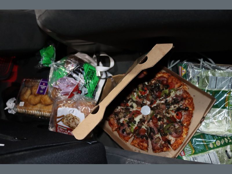 Various breads, tortillas and pizzas. Breads and pizzas for the Miwok Tribe.
