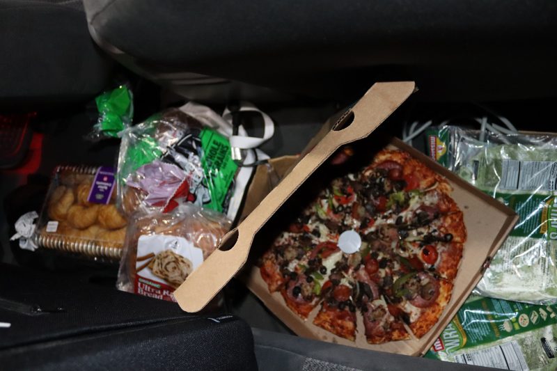 Various breads, tortillas and pizzas. Breads and pizzas for the Miwok Tribe.