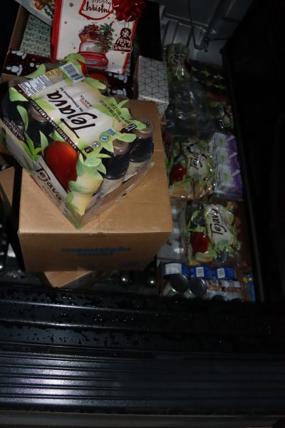 Many boxes of various foods and drink's to help with holiday meal's and beyond. Various foods to be delivered during December 2023 Food for Tribal Families Program.