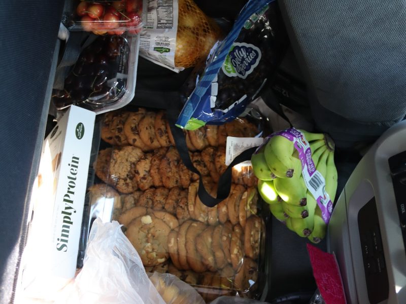 Additional fruits, vegetables, supplements, breads and cookies.