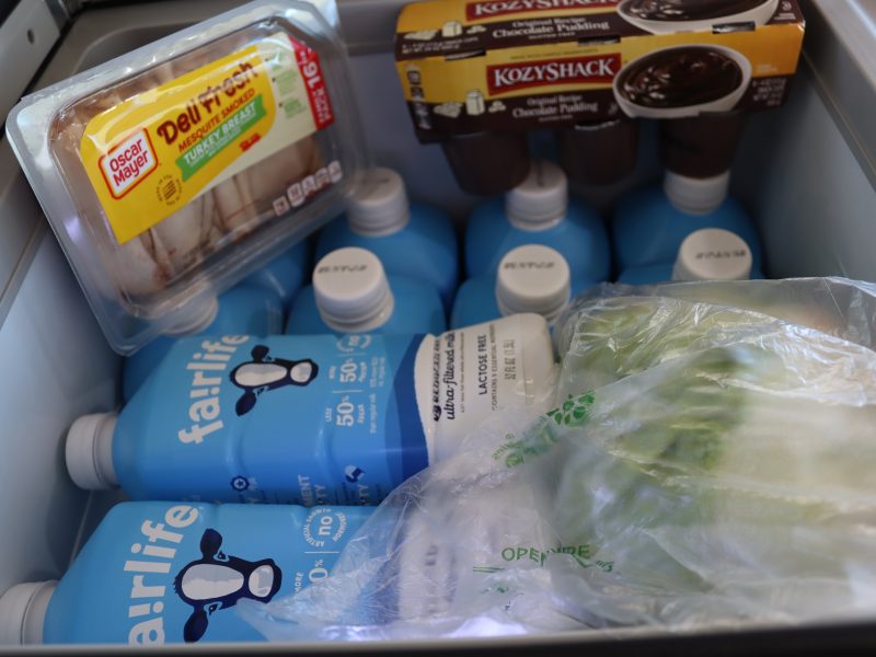 Dairy, meat and vegs.