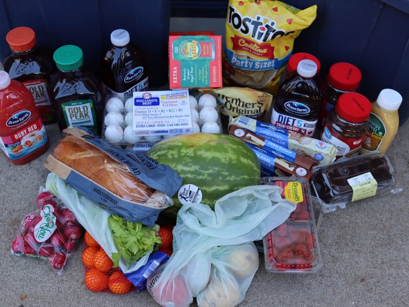 Just about everything except the kitchen sink.