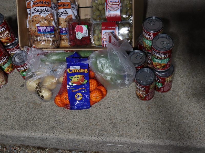 Soups, bread, fruits and vegetables.