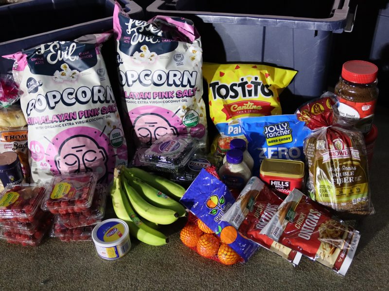 Selection of various items.