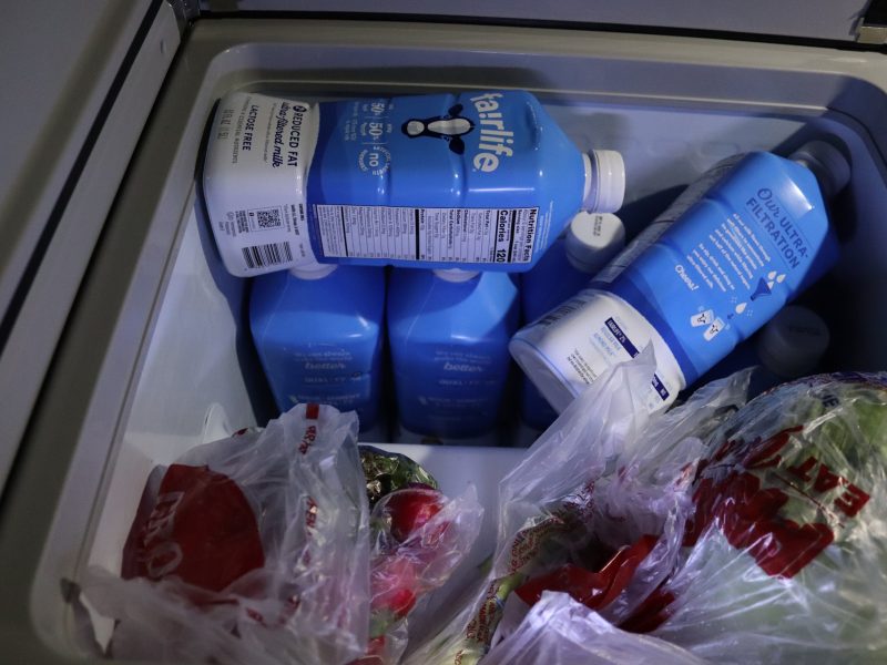 Vegetables, and the world's healthiest milk.