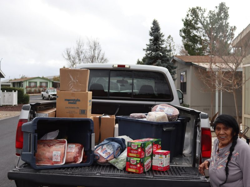 Additional meats, sodas and a very happy Program Director.